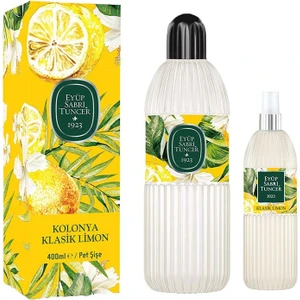 Eyüp Sabri Tuncer Klasik Limon Kolonyası 80 Derece Pet Şişe 400 ml ve 150 ml