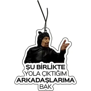 Kolpaçino Sabri Tasarımlı Dekoratif Oto Kokusu ve Aksesuarı