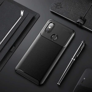Kip GSM Xiaomi Mi Max 3 Kılıf Karbon Desenli Yüksek Kalite Negro Silikon Kapak