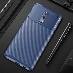 Kip GSM Oppo Reno Kılıf Karbon Desenli Yüksek Kalite Negro Silikon Kapak