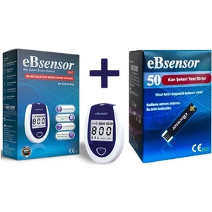 Ebsensor Ölçüm Cihazı + 50 Strip