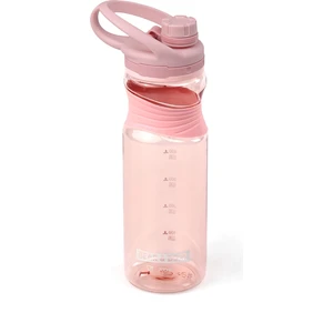 Bear & Deer Silikon Tutacaklı Pastel Pembe Matara 700 ml - MT0027