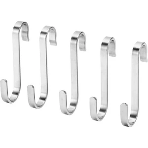 5li Metal Kanca Kanca, Paslanmaz Çelik 6 cm