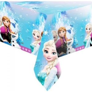 Tatlı Günler Elsa Frozen Karlar Ülkesi Parti Temalı 120CM x 180CM Masa Örtüsü