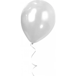 Tatlı Günler Metalik Beyaz Balon 50 Adet