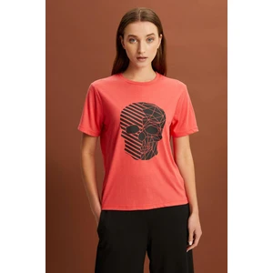 Alexander Gardi Baskılı Basic T-Shirt (B22-385A)