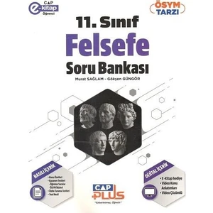 Çap Yayınları 11. Sınıf Anadolu Felsefe Plus Soru Bankası 2023