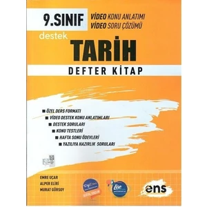 ENS Yayıncılık 9. Sınıf Tarih Defter Kitap 2023