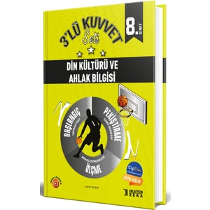 İşleyen Zeka Yayınları 8. Sınıf Din Kültürü ve Ahlak Bilgisi Kuvvet Serisi Branş Denemeleri 2023