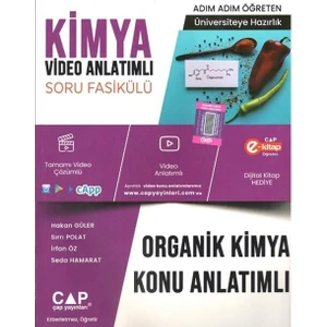 Çap Yayınları Organik Kimya Konu Anlatımlı 2023