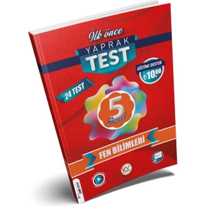 İlk Önce Yayıncılık 5. Sınıf Fen Bilimleri Yaprak Test 2023