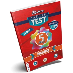 İlk Önce Yayıncılık 5. Sınıf Ingilizce Yaprak Test 2023