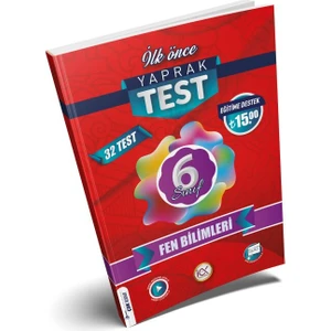 İlk Önce Yayıncılık 6. Sınıf Fen Bilimleri Yaprak Test 2023