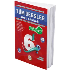 İlk Önce Yayıncılık 6. Sınıf Tüm Dersler Soru Bankası 2023