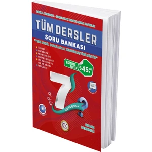 İlk Önce Yayıncılık 7. Sınıf Tüm Dersler Soru Bankası 2023