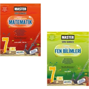 Okyanus Yayınları 7. Sınıf Matematik Fen Master Soru Seti Son Baskı