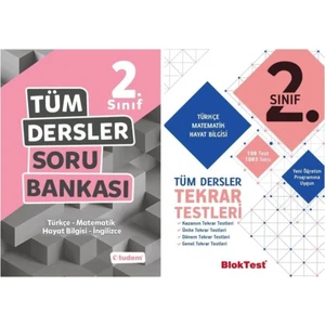 Tudem Yayınları 2. Sınıf Tüm Dersler Soru Bankası + Bloktest Tekrar Testleri