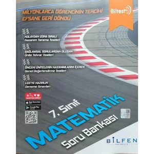 Bilfen Yayınları 7. Sınıf Biltest Matematik Soru Bankası