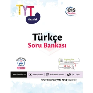 Eis Yayınları TYT Hazırlık Türkçe Soru Bankası