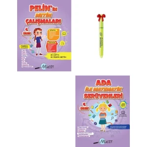 Mucit Yayınları 4. Sınıf Pelin'in Metin Çalışmaları Ada ile Matematik Serüvenleri
