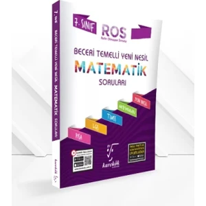 Karekök Yayıncılık 7. Sınıf Beceri Temelli Yeni Nesil Matematik Soruları
