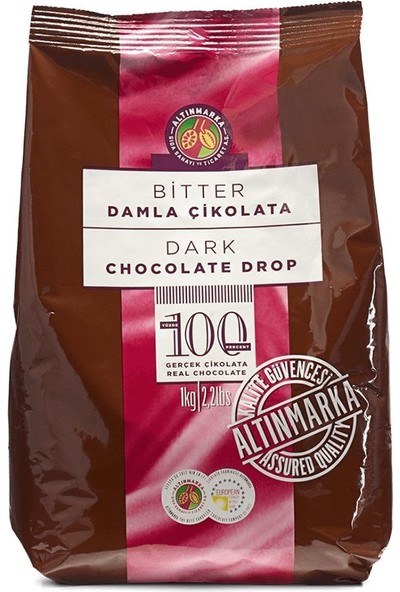 Altınmarka Bitter Damla Çikolata 1kg