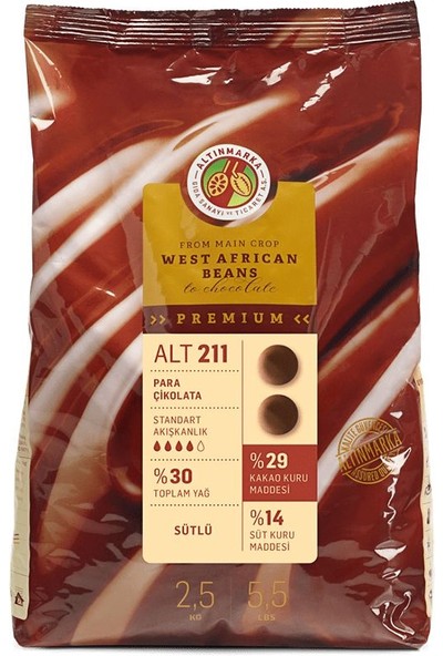 Altınmarka Alt211 Sütlü Mini Para Çikolata 2,5 kg