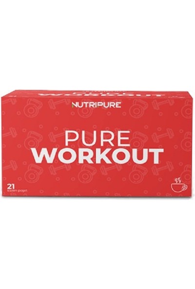 Nutripure Pureworkout Pre-Workout Tea 21 Days