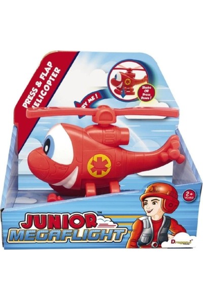 Dragon-I Toys Junior Megaflight Kırmızı Helikopter D16935001