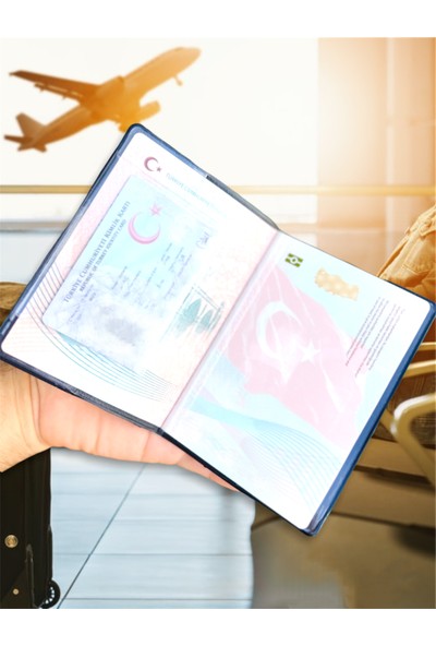 Gempo 6 Adet Su Geçirmez Pasaport Kılıfı Vinleks Deri Pasaport Kabı Pasaportluk Ekstra Cepli Üniversal