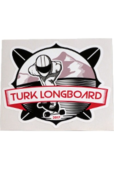 Turk Longboard Sticker Paketi