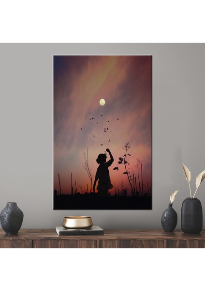 1 Parça Kanvas Tablo, Güzel Gökyüzü Kanvas Dekor, Soyut Kanvas Poster, Özgürlük Duvar Süsü,