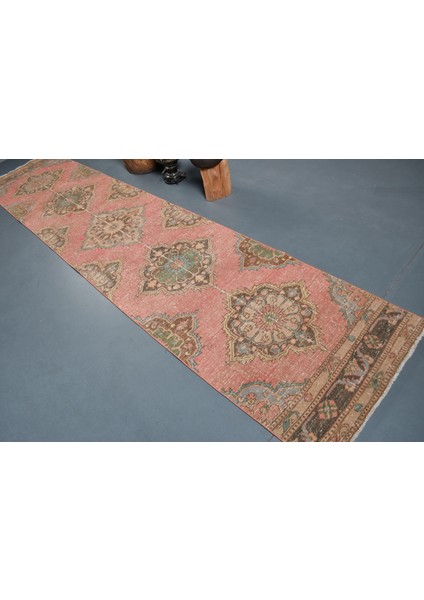 Türk Halısı, Eskitme Halı, Halı, 84X392 cm Kırmızı Halı, Bahçe Koridor Halı, Organik Merdiven Halı, fırsatları