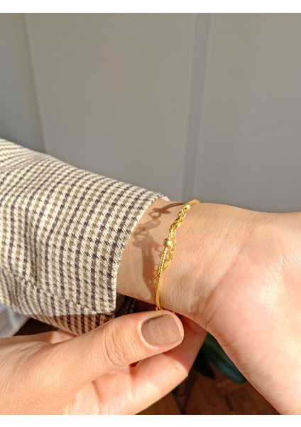 Kadın Dorika Toplu 925 Ayar Gümüş Ayarlanabilir Bileklik modelleri