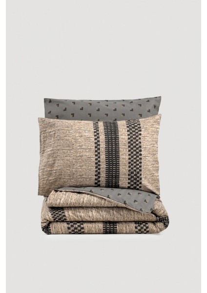 Toprak Çift Kişilik Nevresim Takımı Arlo Kahve fiyatları