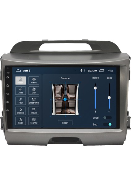 Kıa Soul Android 11 Carplay Multimedya Ekran Teyp 2GB+16GB fiyatları