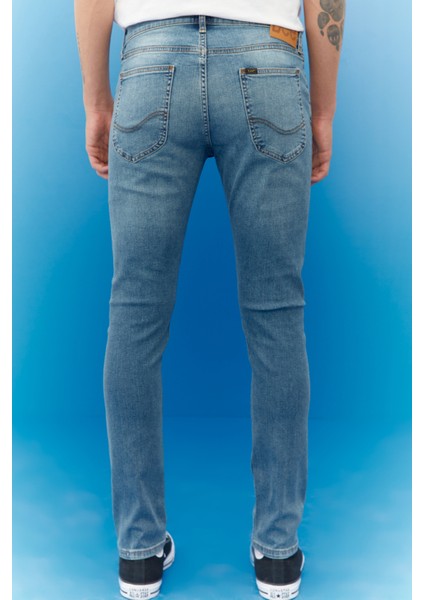 Luke Slim Tapered Fit Dar Kesim Esnek Jean Kot Pantolon
