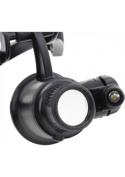 Gözlük Modeli 10X 15X 20X 25X LENS2LED Işıklıbüyüteç 9892 G fırsatları