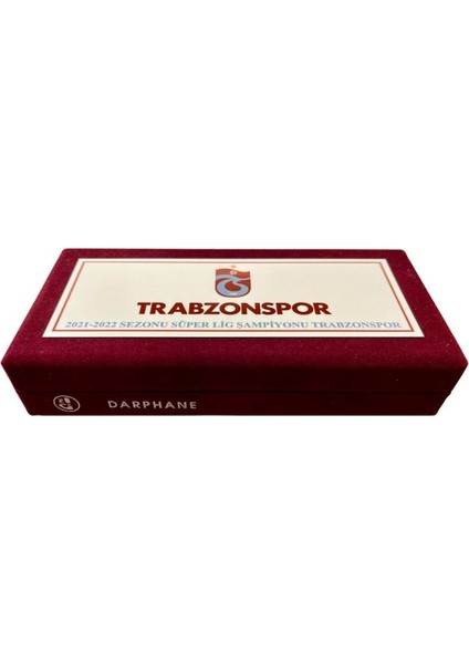 Trabzonspor 2021-2022 Sezonu Süper Lig Şampiyonu Hatıra Para Seti (Üçlü Set) Koleksiyon