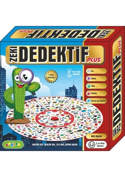 Zeki Dedektif - Zeka ve Strateji Oyunu - Eğitici Oyuncak