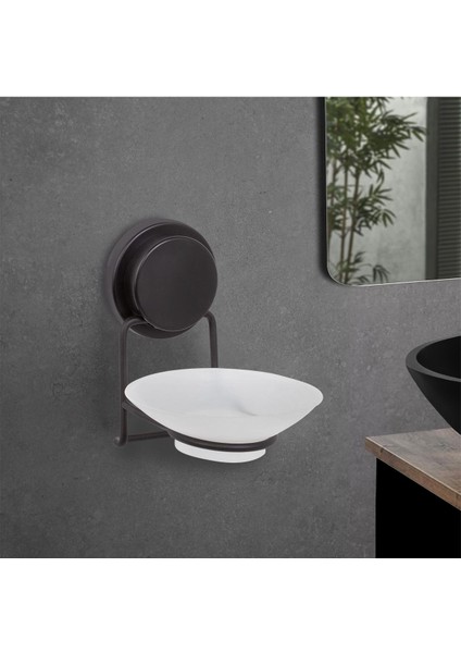 Magic Fix Sihirli Yapışkan Siyah Kuru Sabunluk