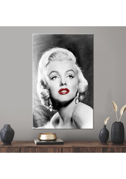 1 Parça Kanvas Tablo, Ünlü Şarkıcı Posteri, Ünlü Kanvas Poster, Marilyn Monroe Duvar Süsü,