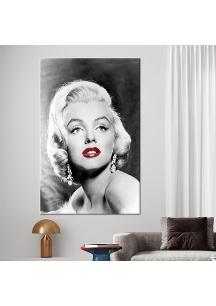 1 Parça Kanvas Tablo, Ünlü Şarkıcı Posteri, Ünlü Kanvas Poster, Marilyn Monroe Duvar Süsü,