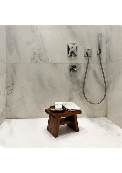 Maun Ahşap Banyo Taburesi Oturak