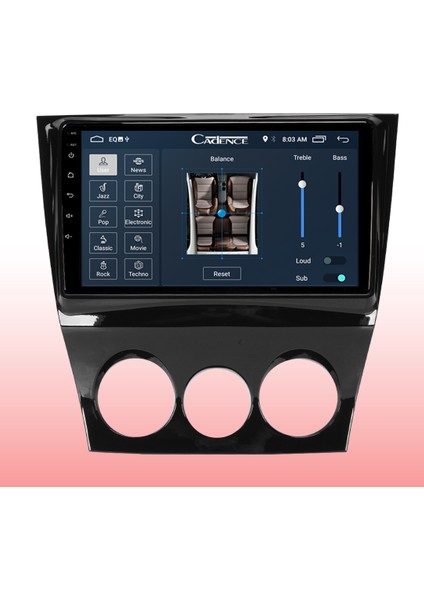 Mazda Rx8 Android 11 Carplay Multimedya Ekran Teyp 2GB+16GB