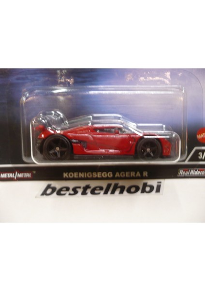 Koenıgsegg Agera R Hotwheels Premium Exotıc Envy