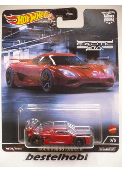 Koenıgsegg Agera R Hotwheels Premium Exotıc Envy fırsatları