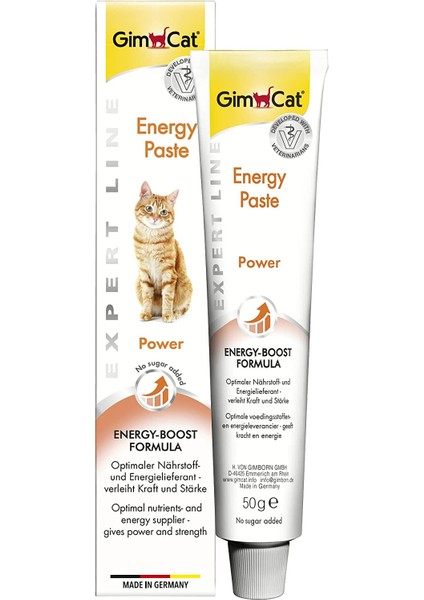 Energy Paste Kedi Macunu 50GR