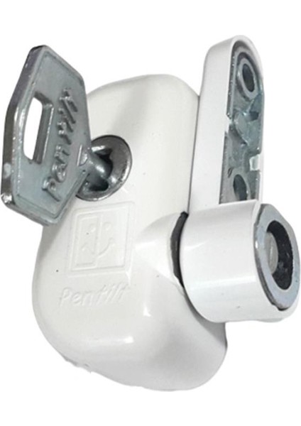 Pentilt Çift Açılım Pvc Pencereler Için Çocuk Emniyet Kilidi Beyaz