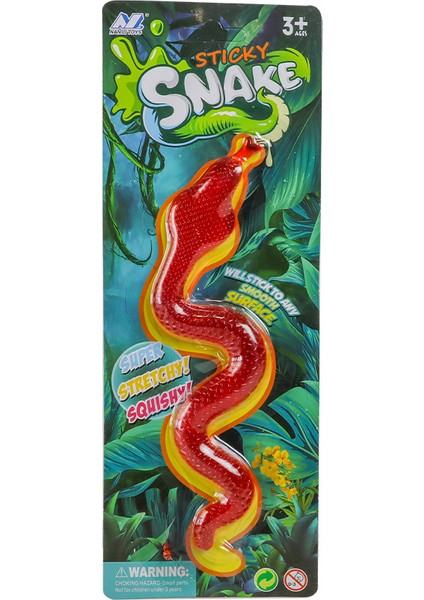 Kırmızı Renkli Yapışkanlı Yılan